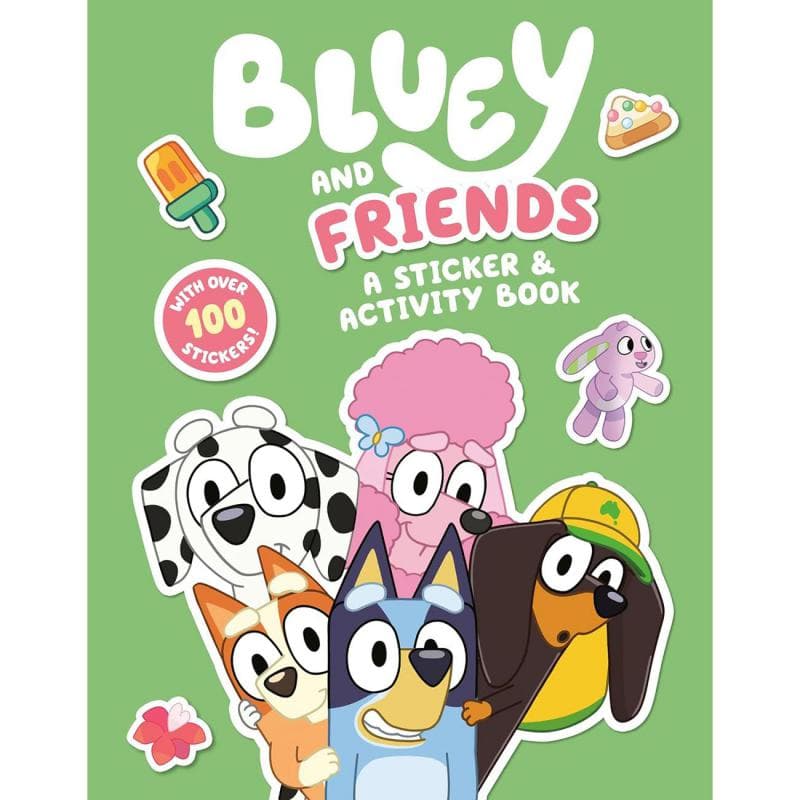 Bluey and Friends: A Sticker & Activity Book - with Over 100 Stickers
