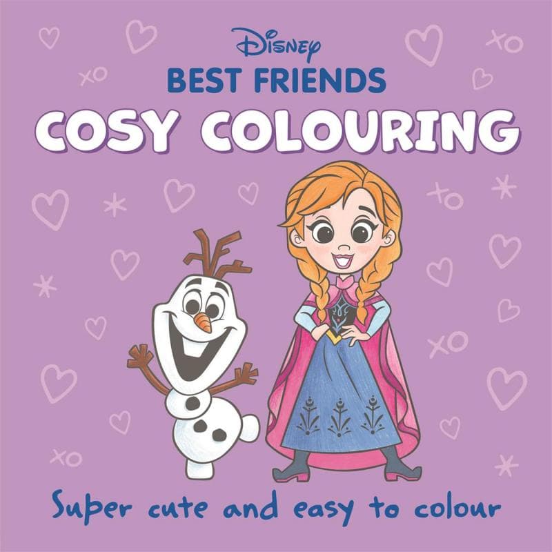 Disney Best Friends: Cosy Colouring - Super Cute and Easy to Colour