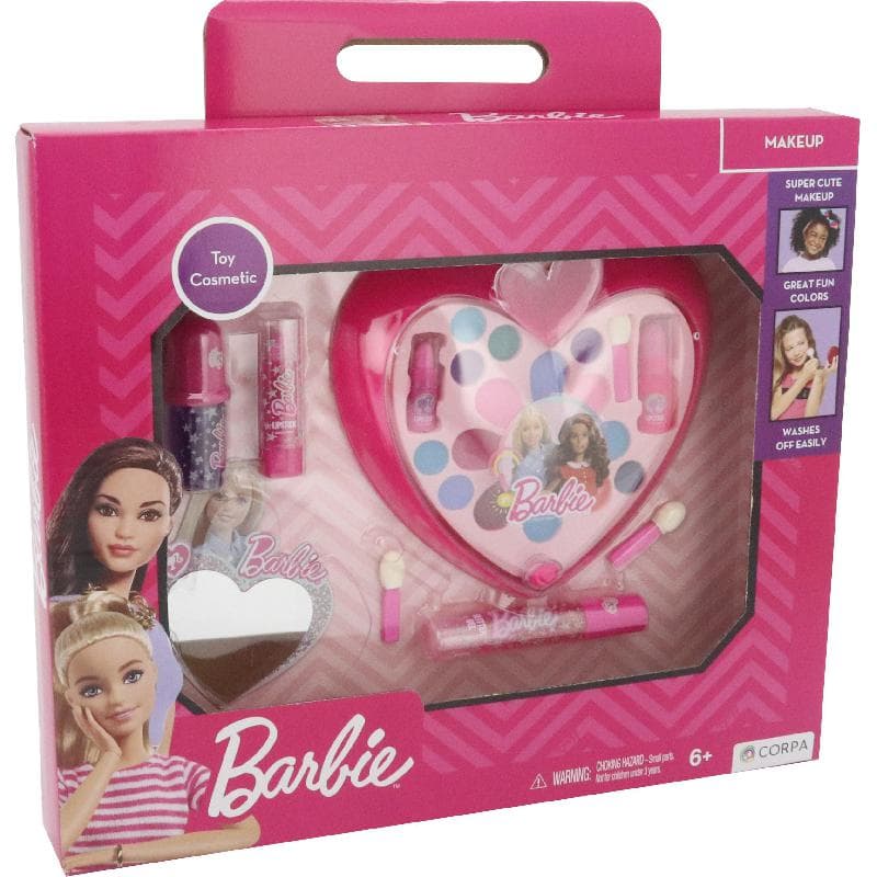 Barbie Cosmetics Set in a Box Playset, 6 Years and Above