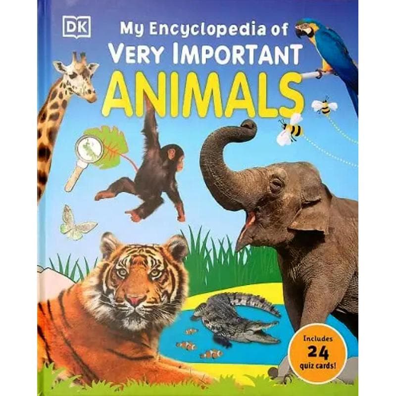 My Encyclopedia of Very Important Animals (DK) - Includes 24 Quiz Cards!