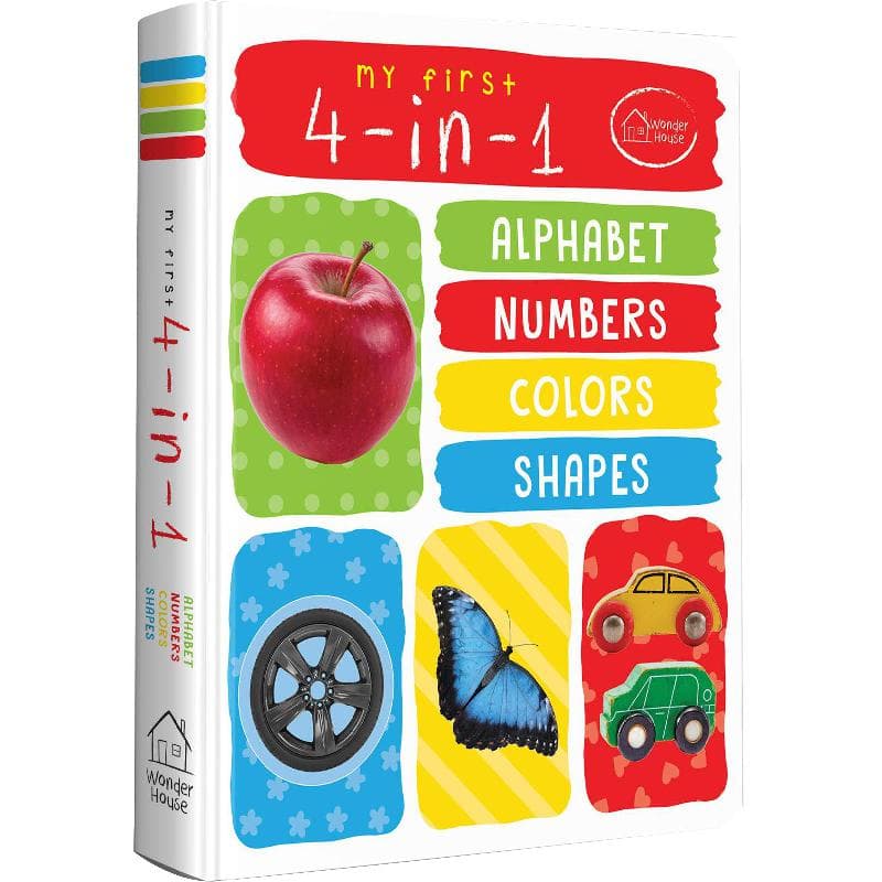 My First 4 In 1 Alphabet Numbers Colours Shapes