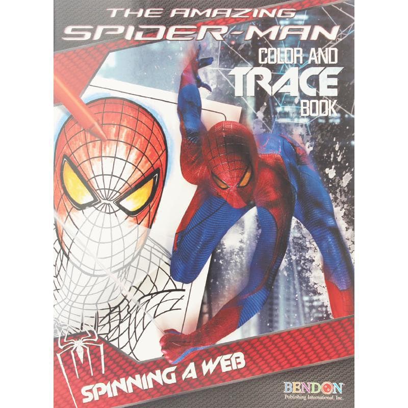 Trace & Colour with Foil & Embossing (Marvel Spider-Man)