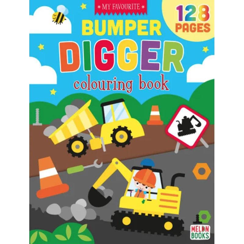 Bumper Digger Colouring Book