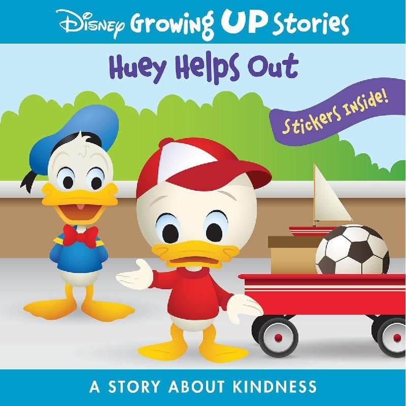 Disney Growing Up Stories: Huey Helps Out - A Story About Kindness with Stickers Inside!