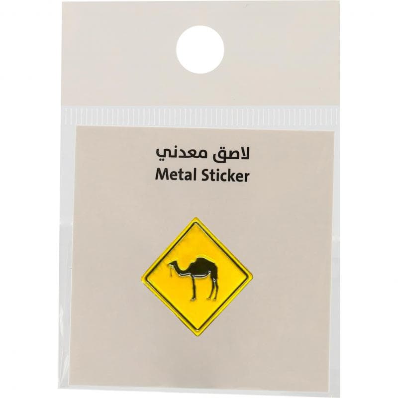 3D Stickers
Road Sign: Camel, 1 Piece