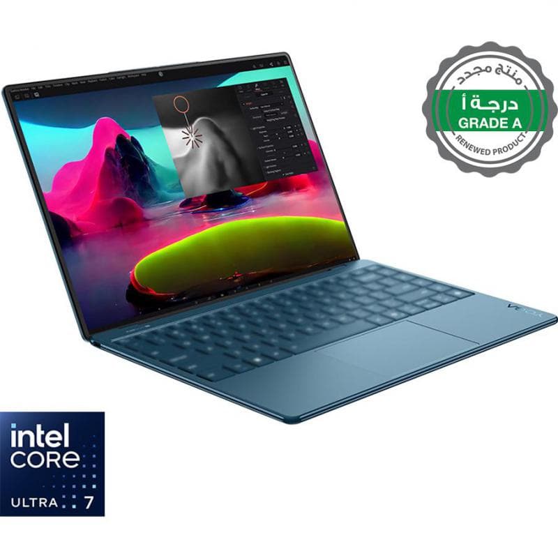 Renewed Grade A Lenovo Yoga Slim 9 Laptop, 14", Intel Core Ultra 7, 32 GB RAM, 1 TB SSD, Windows 11 Home, Intel Arc Graphics