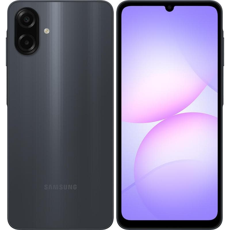 Samsung Galaxy A07, 64 GB, 4 GB RAM, Black, 4G LTE, MediaTek Helio G99