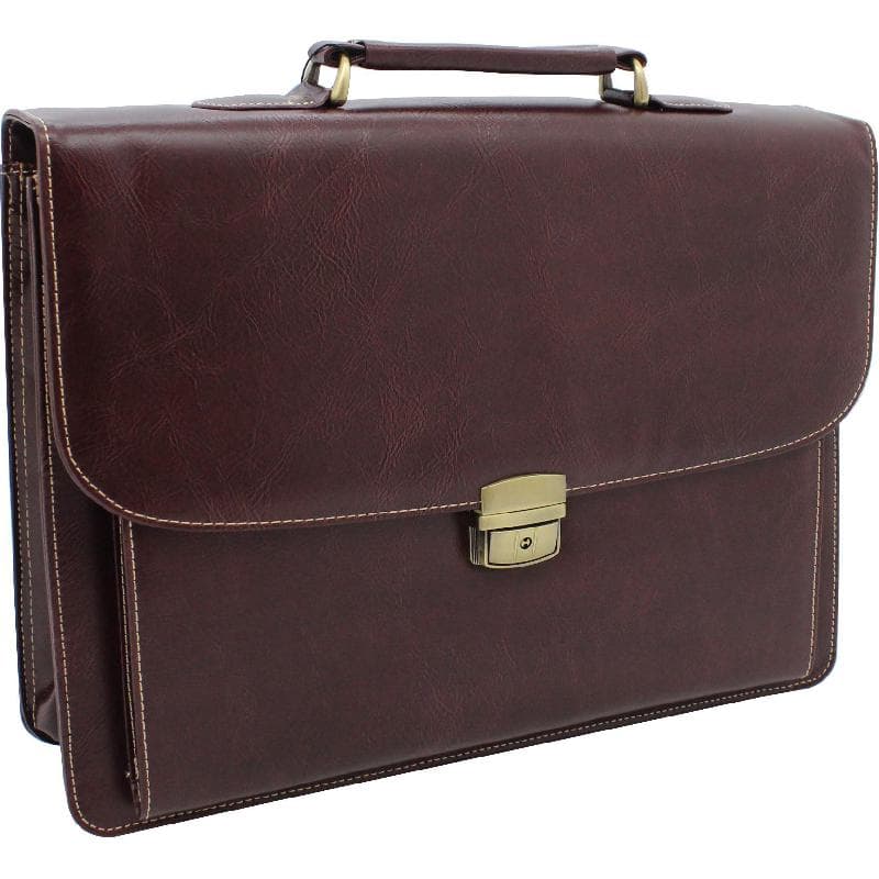 JB Briefcase, for 15" (Device), Brown
