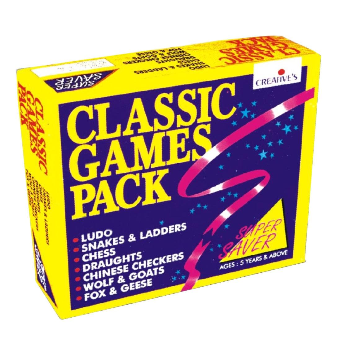 Creatives Classic Games Pack Fun Game
