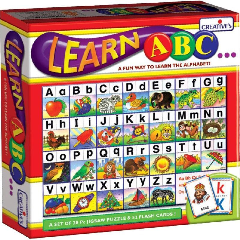 Creatives Learn ABC Reading and Writing Activity Set
