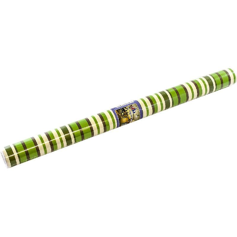 Adhesive Roll Cover, Stripe Pattern 8288, Green, 3.00 m ( 9.84 ft )X 45.00 cm ( 17.72 in )