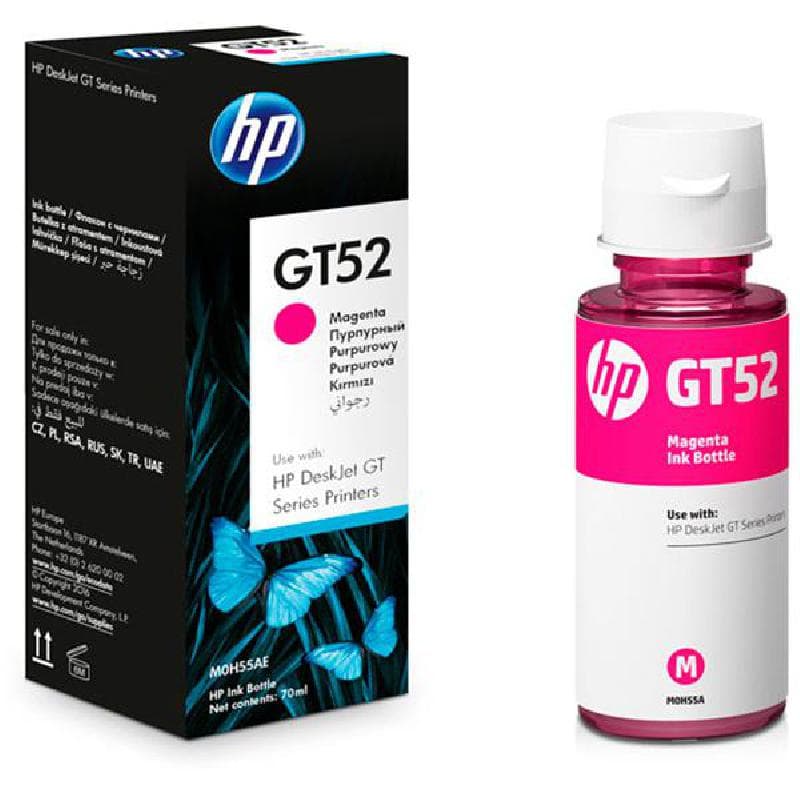 HP GT52 Ink Bottle
Magenta