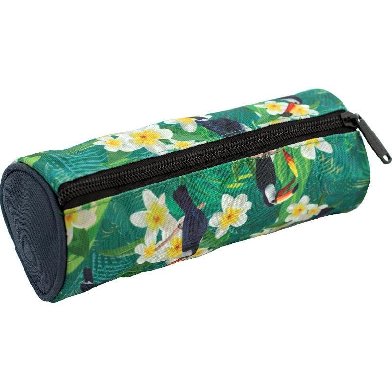 Atrium Toucan Soft Pencil Case, Spring Celebration, Green