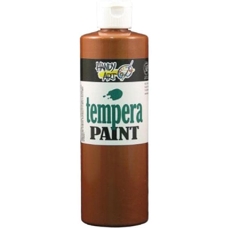 Handy Art Metallic Tempera Color Paint, Copper, 16.00 oz ( 454.61 ml )