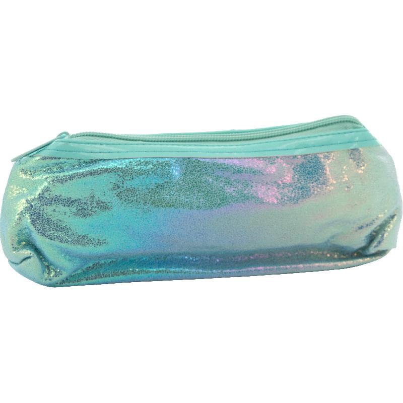 Soft Pencil Case, Metallic Green