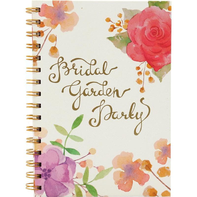 Roco Exercise Book, "Bridal Garden Party", A5, 80 Sheets, Single Ruled (Arabic), White
