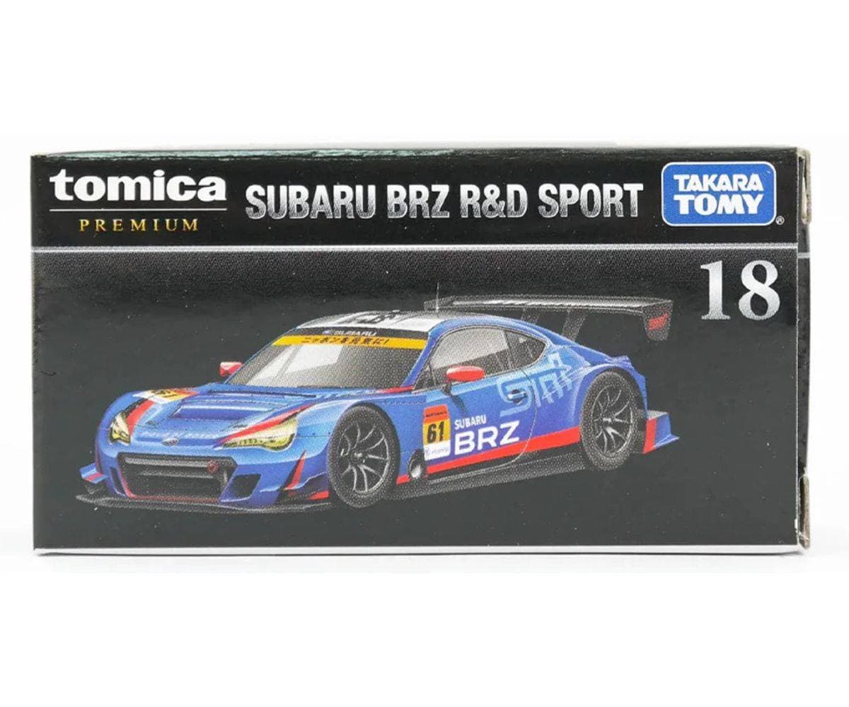 Takara Tomy Tomica Premium 18 Subaru BRZ R&D Sport #61 Die-cast Car (1:60, Blue)