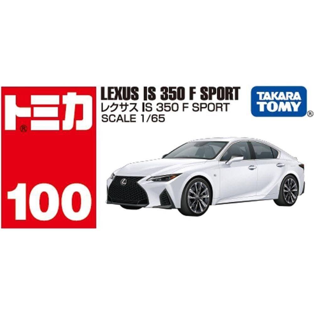 Takara Tomy Tomica 100 Lexus IS 350 F Sport Die-cast Car (1:65, White)