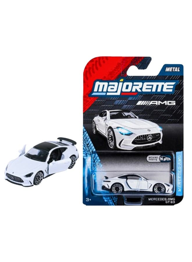 Majorette Metal Mercedes AMG GT 63 Die-cast Car (1:64, White)