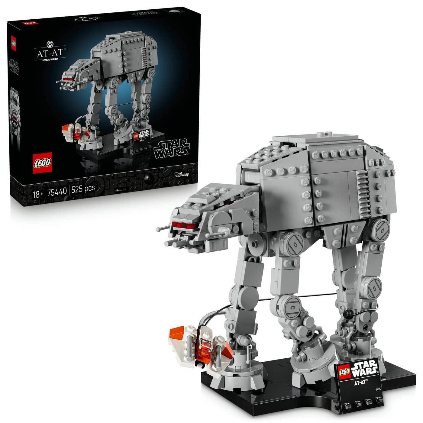 LEGO Star Wars AT-AT Walker 75440 Building Toy Set (525 Pieces)