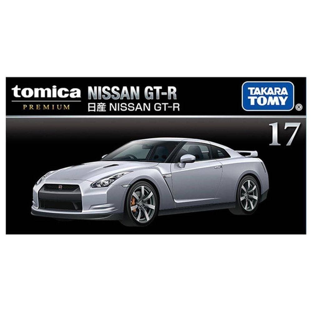 Takara Tomy Tomica Premium 17 Nissan GT-R Die-cast Car (1:62, Silver)