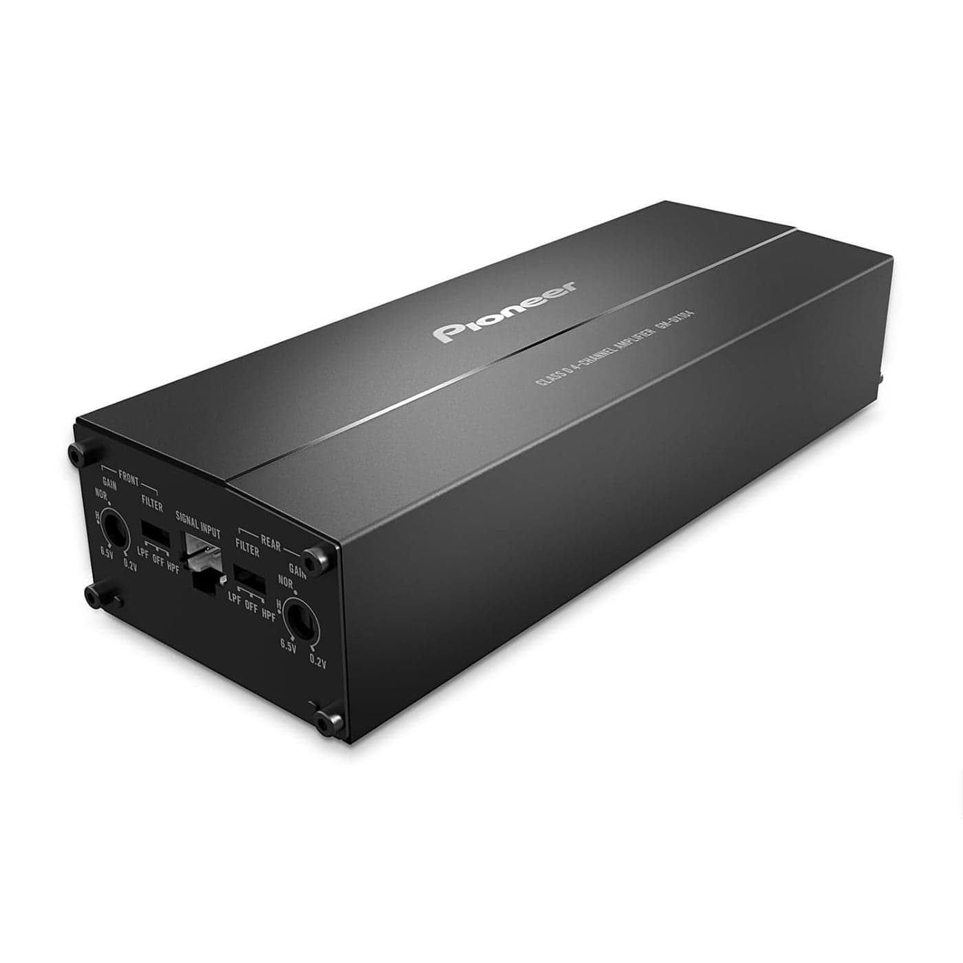 Pioneer GM-DX104 4-Channel Car Amplifier – 400W Max, Efficient Class D, Bridgeable Design