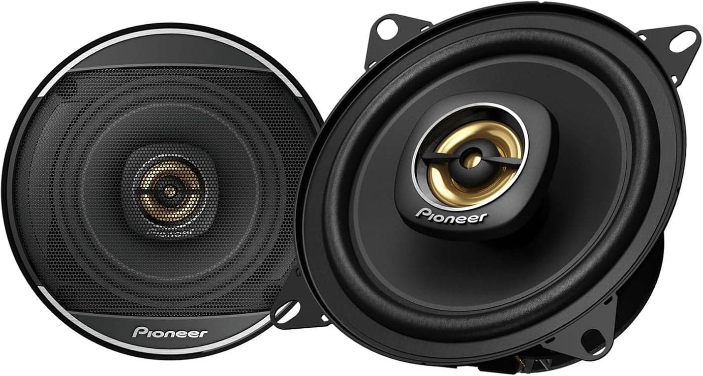 Pioneer TS-A1081F 10 cm 2-Way Coaxial Speaker Set (230W Max, 50W RMS)