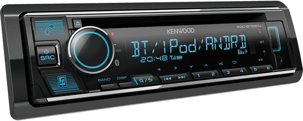 Kenwood KDCBT530U Built-in Bluetooth CD/MP3 USB Receiver