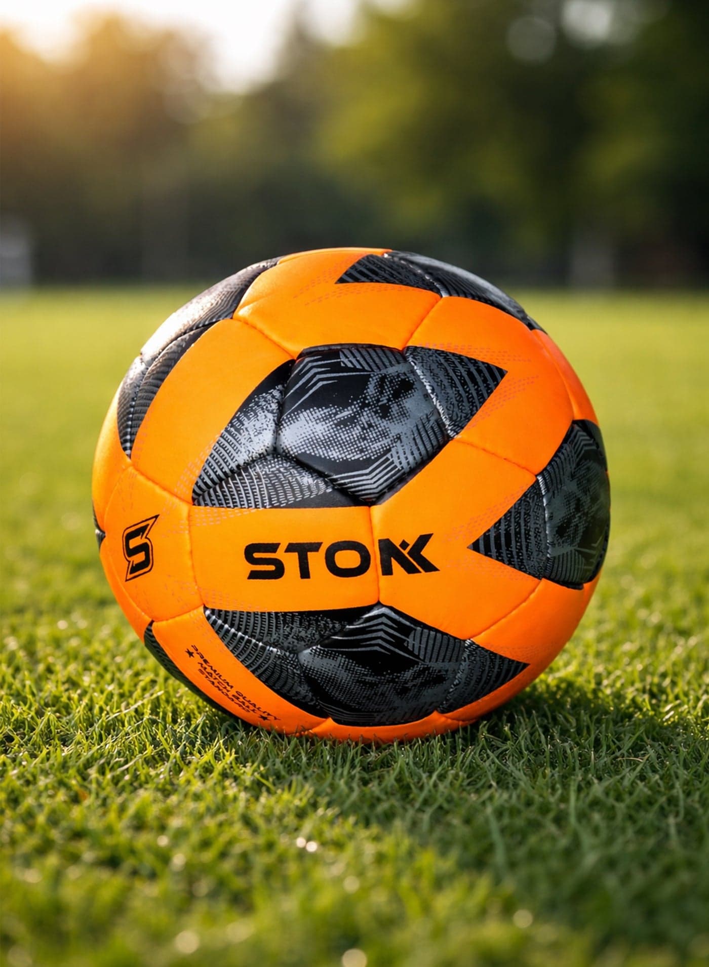 Football Size 5 – Hand Stitched Indoor & Outdoor Training Soccer Ball