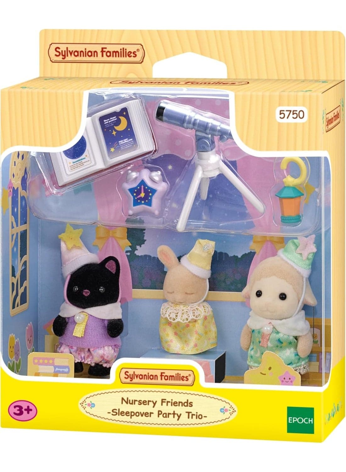 Kindergarten Friends Sleepover Party Trio – Mini Dolls Set with Accessories, Pretend Play Toys for Kids, Imaginative Roleplay, Dollhouse Fun