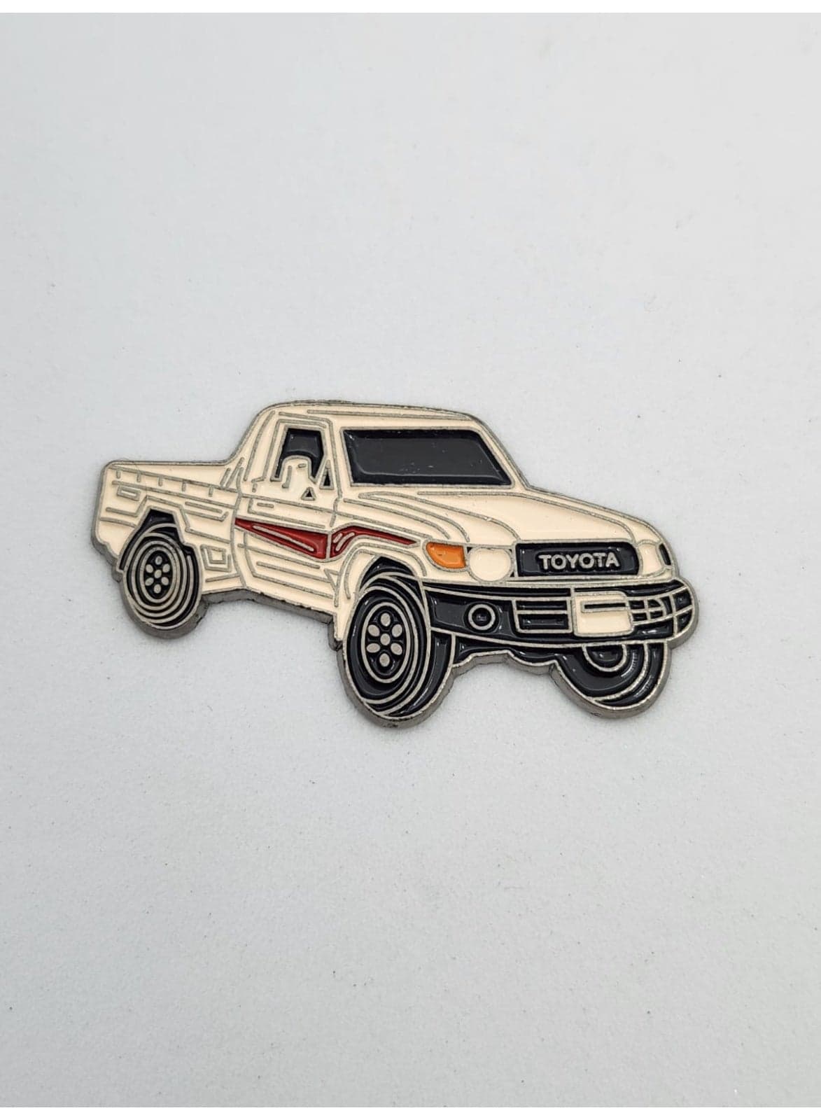 Badge Land Cruiser Pickup - 1 Decorative Badge for mobile,laptop Backpacks,Accessories Fans Stickers Display for I pad,and Collectors Walls, Doors, Cars, Trucks, Motorcycles Fridge