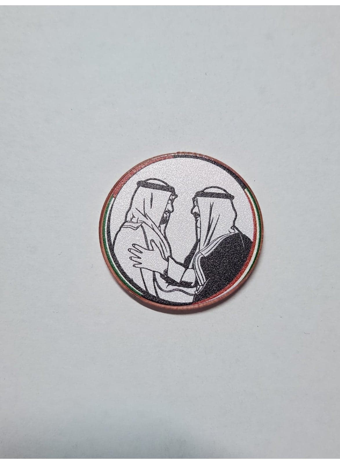 UAE&Kuwait Sticker Decorative Badge for mobile,laptop Backpacks,Accessories Fans Stickers Display for I pad,and Collectors Walls, Doors, Cars, Trucks, Motorcycles Fridge