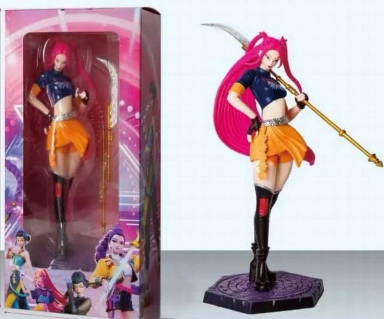 Figures Kpop Demon Hunters Action Figure Home Decor Desk Ornament For Hunters Fans 1 pcs set