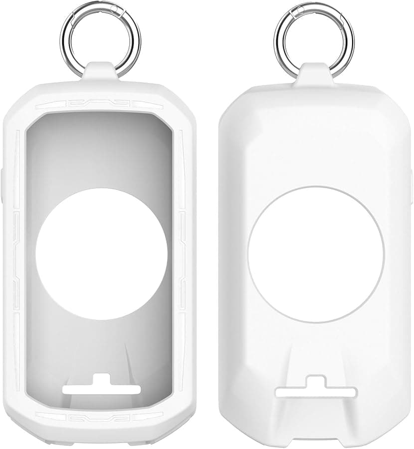 White Silicone Protective Case Sleeve For 1050 Cycling Computer Navigation Gear Antiscratch Cover