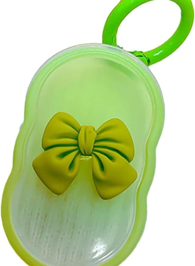 Green Gradient Bow Protective Case For SmartTag 2 Anti Lost Anti Scratch Washable Cover