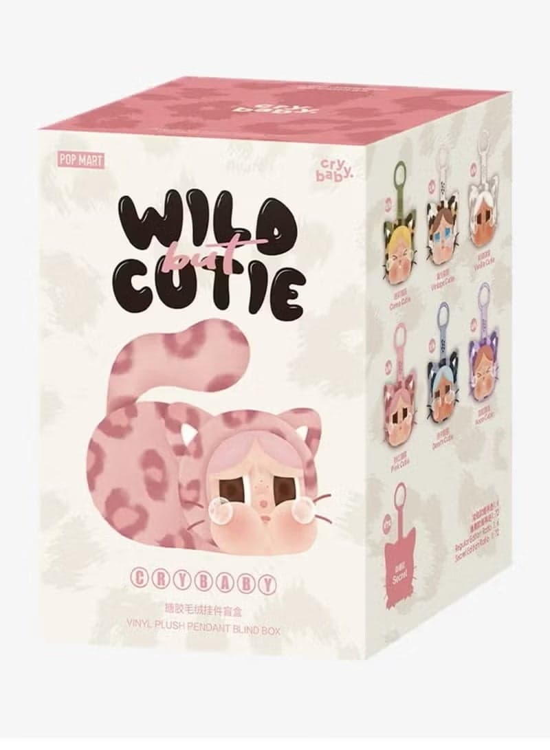 100% Authentic CRYBABY Wild but Cutie Series Vinyl Plush Pendant Single Blind Box