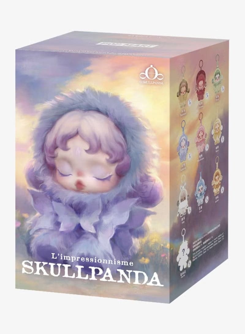 100% AUTHENTIC SKULLPANDA L’impressionnisme Series Plush Doll - SINGLE BOX
