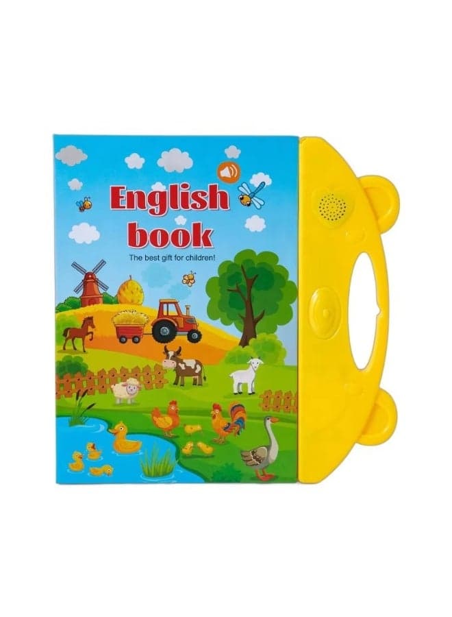 English learning E-Book Language Letters Words Numbers Learning Kids Educational Toy