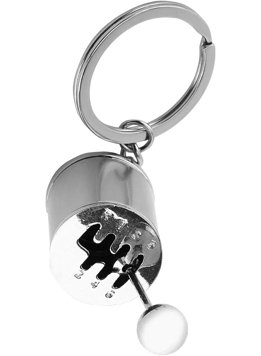 Gearshift Shaped Keychain Primum Silver Color, Move Shifter, 1 Year Warranty 11800005