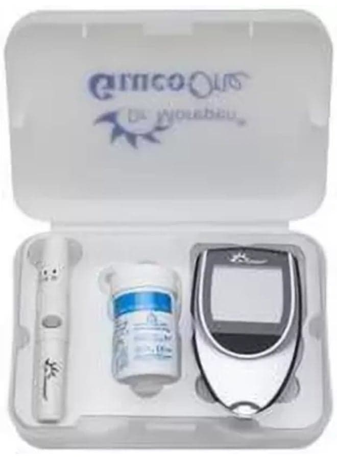 Dr. Morepen BG-03 Gluco One Glucometer with 25 Free Test Strips inside the box