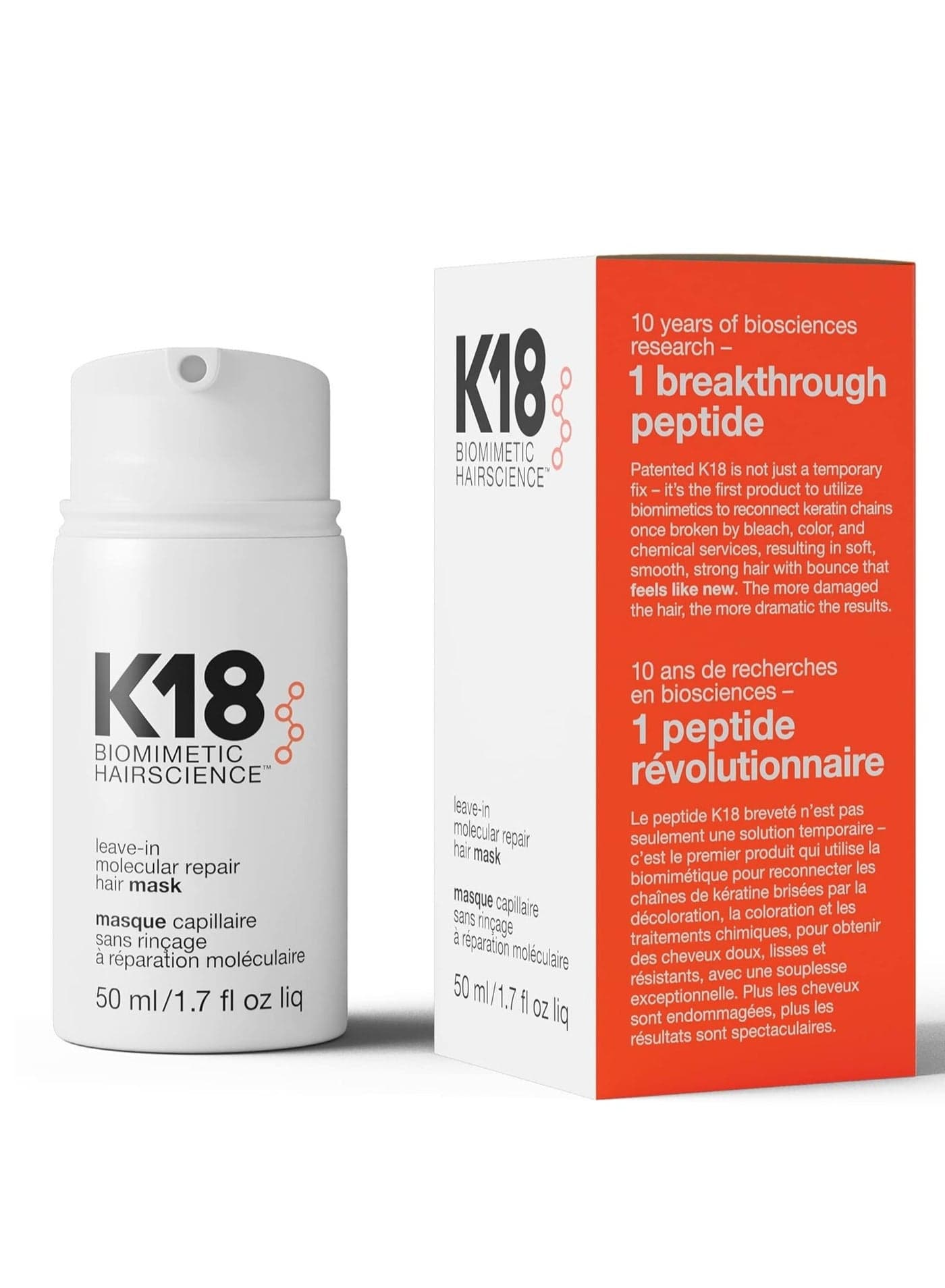Leave-In Molecular Repair Hair Mask