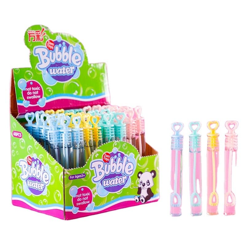 48-Pcs Bubble Water Toys – Colorful Bubble Wands for Kids Outdoor Fun