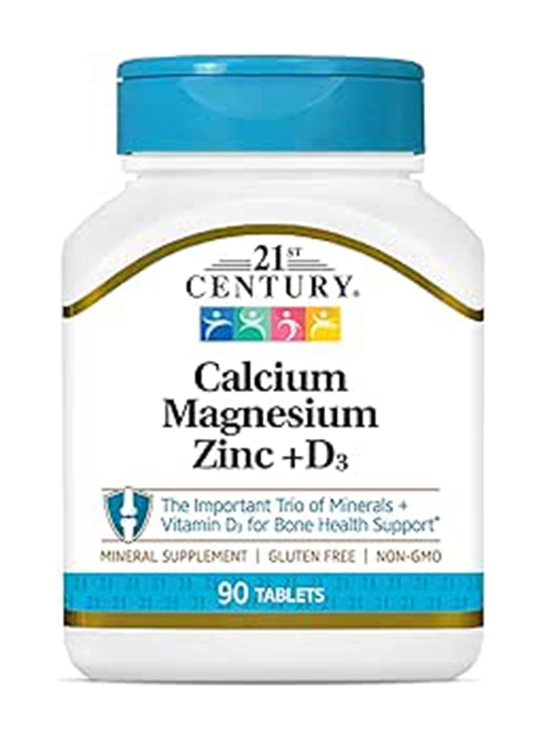Calcium Magnesium Zinc + D3 90 Tablets