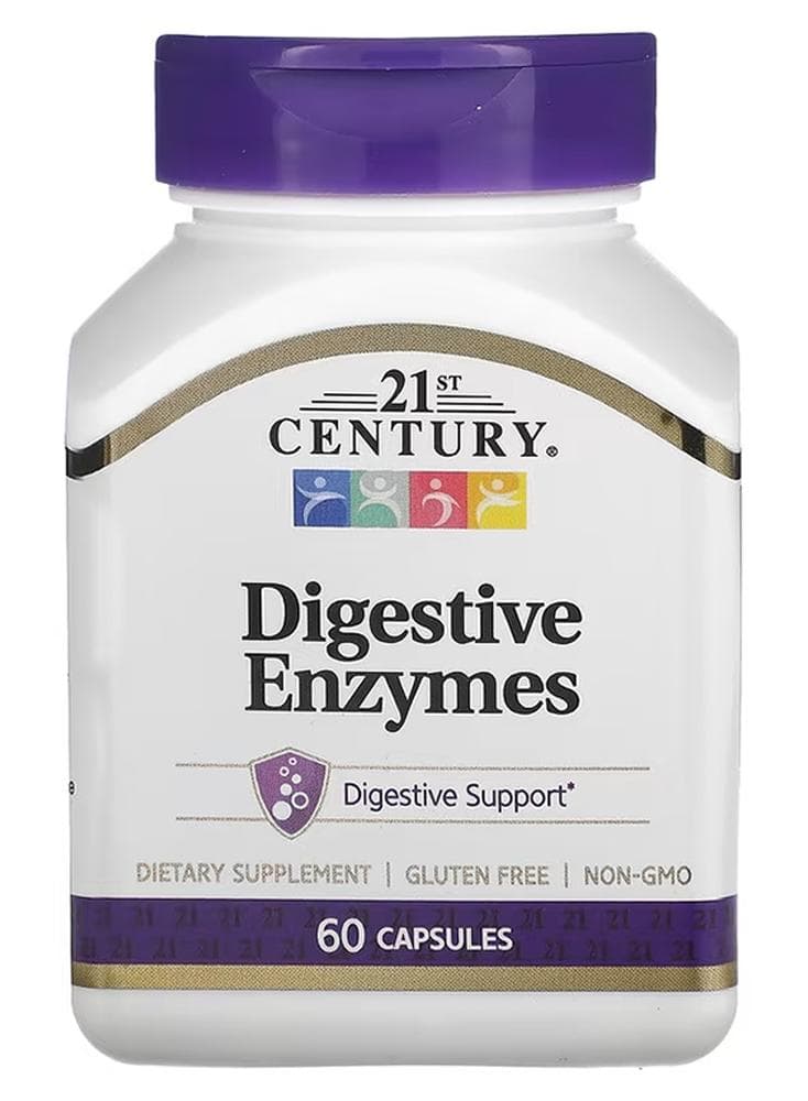 Digestive Enzymes Dietary Supplement 60 Capsules