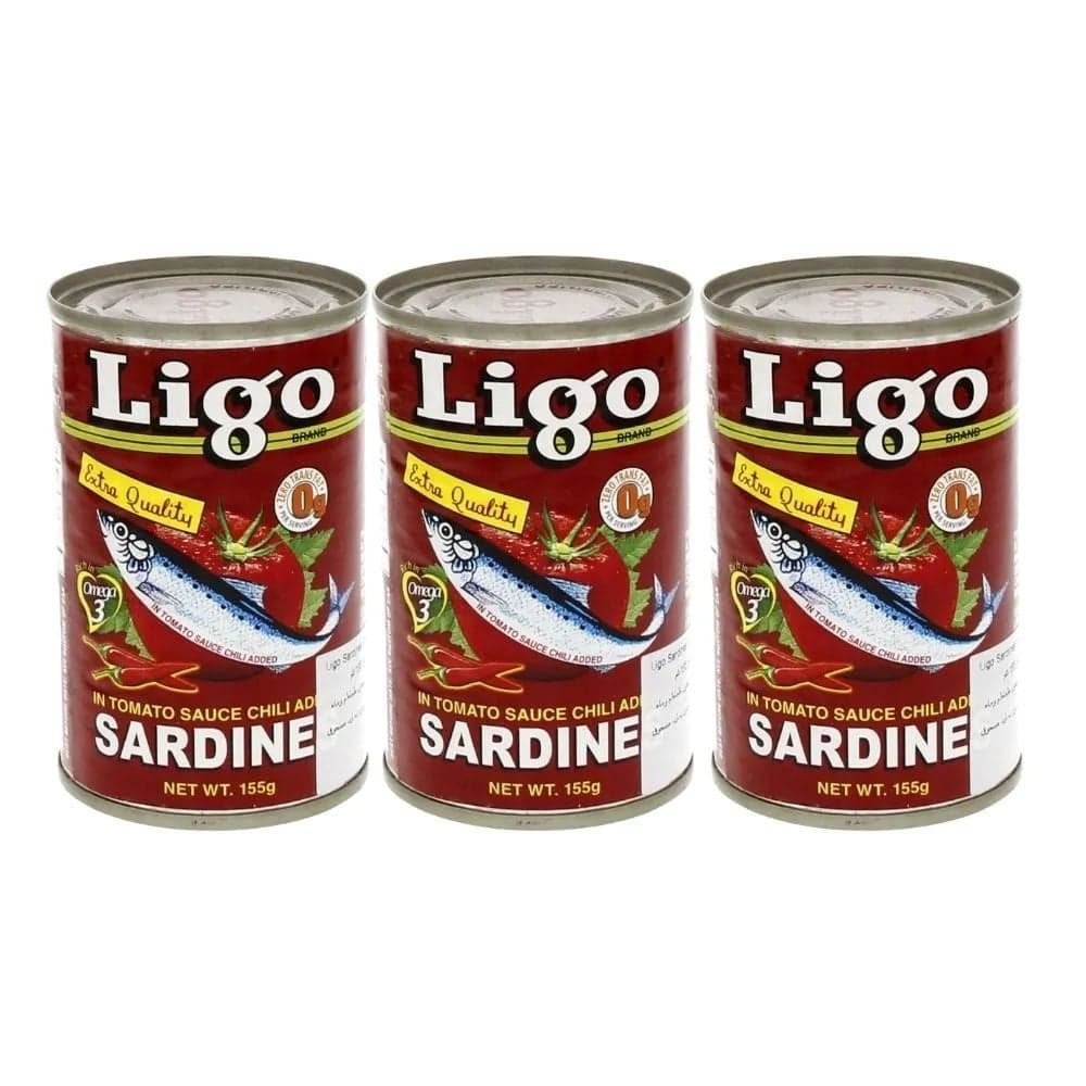 Ligo Sardines In Tomato Sauce- 155gms