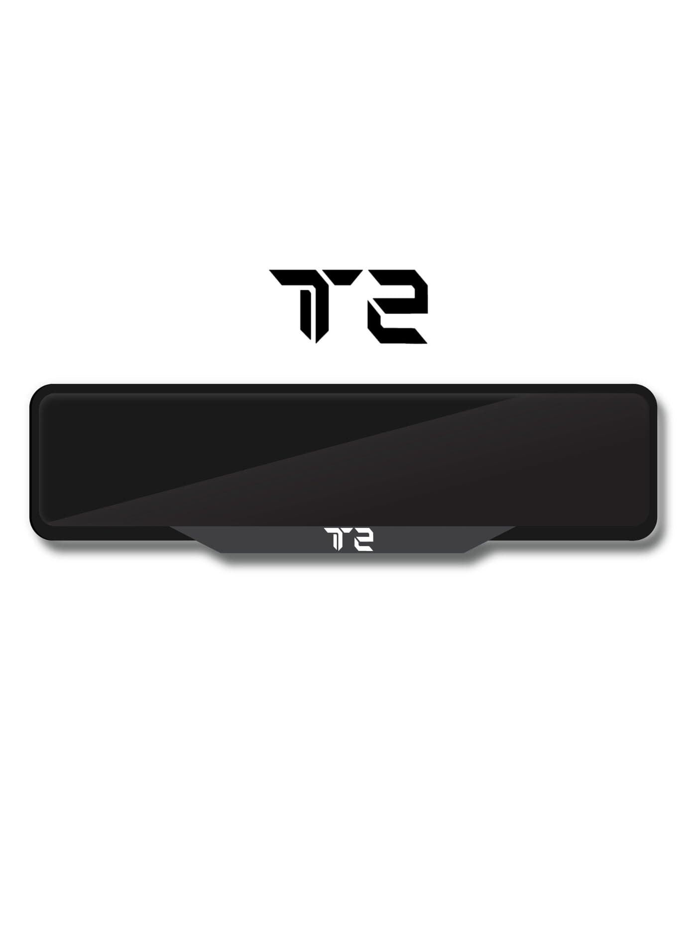Jetour T2 Number Plate Frame - Matte Logo Base - Custom License Plate Frame - Long, Square & Sport Sizes - UAE