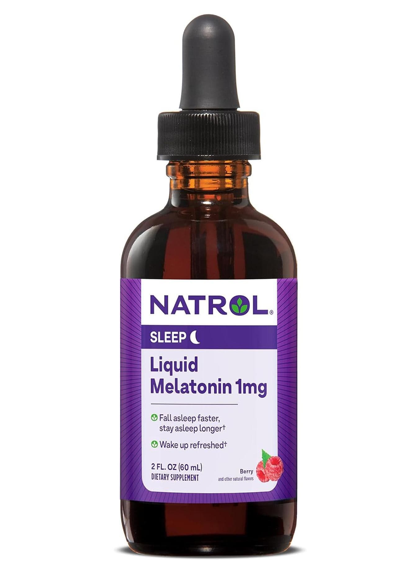 Sleep Liquid Melatonin 1mg, 2 Fl Oz, Packaging May Vary