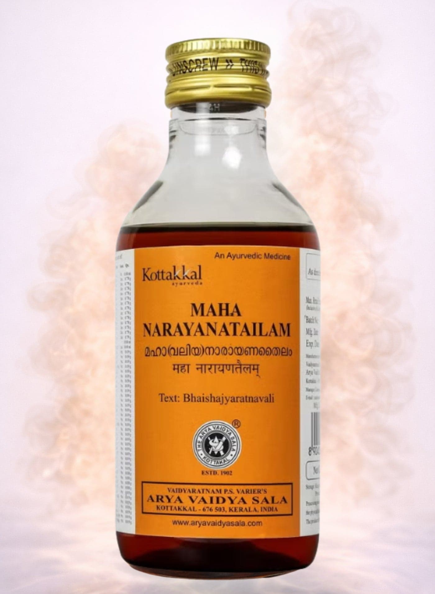 Ayurveda Maha Narayana Tailam | Classical Ayurvedic Massage Oil | Herbal Body & Joint Care Oil | Traditional External Use Formula