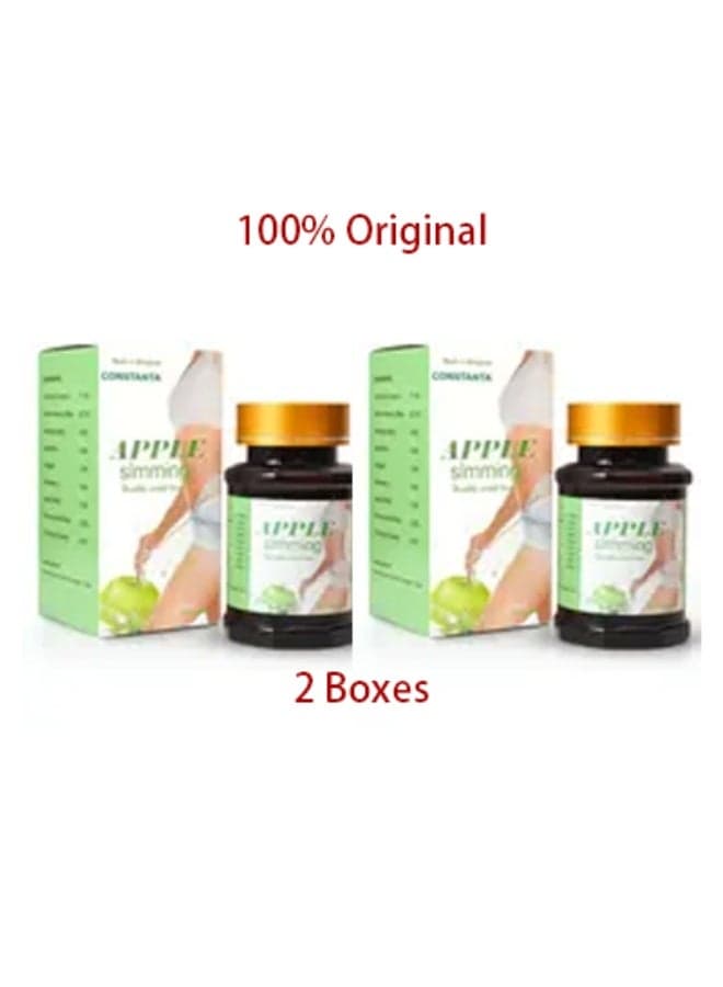 Original Apple Slimming Capsules for Weight Loss Management - 2 Packs