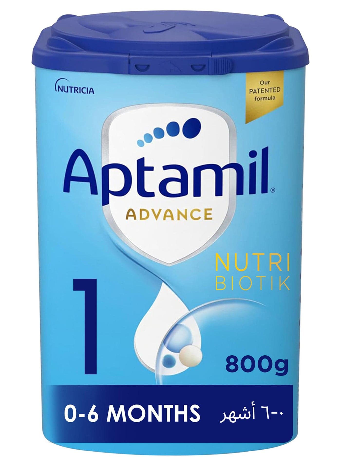 Advance 1 Infant Milk Formula Palm Oil Free 0-6 Months 800grams